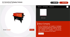 Desktop Screenshot of industrialpackagingmachines.com